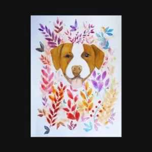arte personalizado - retrato de mascota